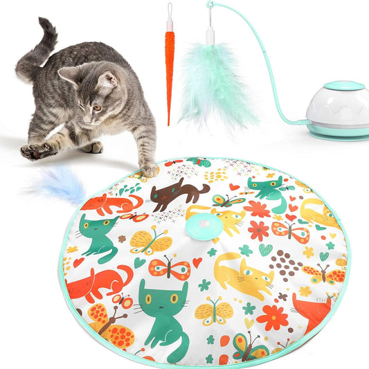 Tapete Motorizado Interactivo para gatos